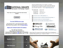 Tablet Screenshot of nationalgranite.com